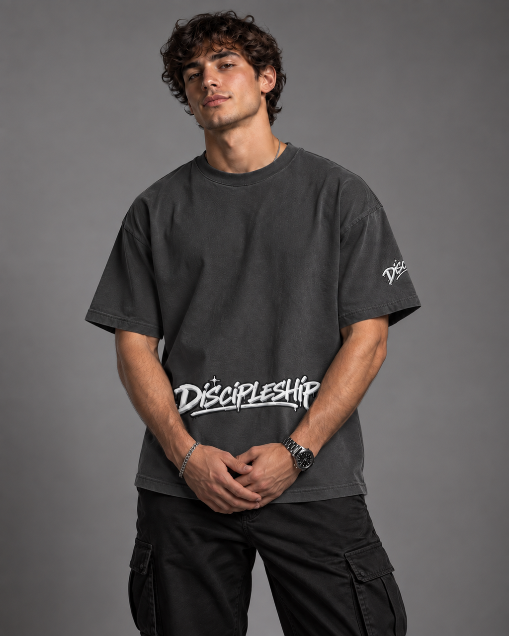 Discipleship Signature Tee Heavyweight Earth Tone T-Shirt