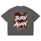 Born Again Washed Boxy Studded T-Shirt