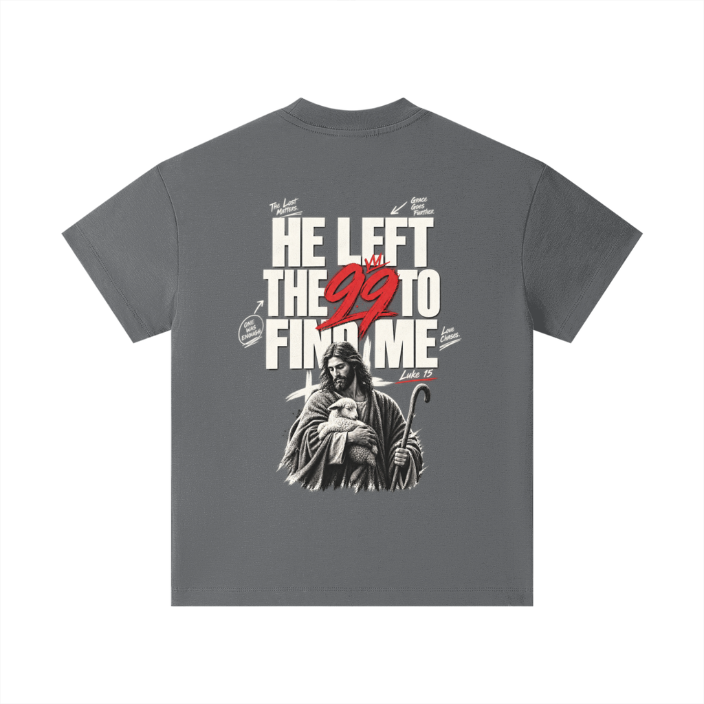 He Left the 99 Pure Cotton Essential Kids T-Shirt