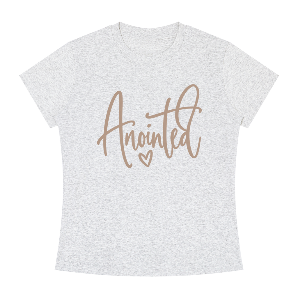 Anointed Women's Slim Fit Crewneck T-Shirt