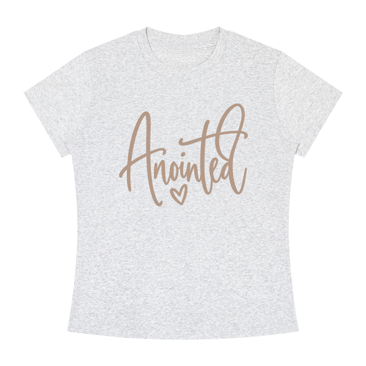 Anointed Women's Slim Fit Crewneck T-Shirt