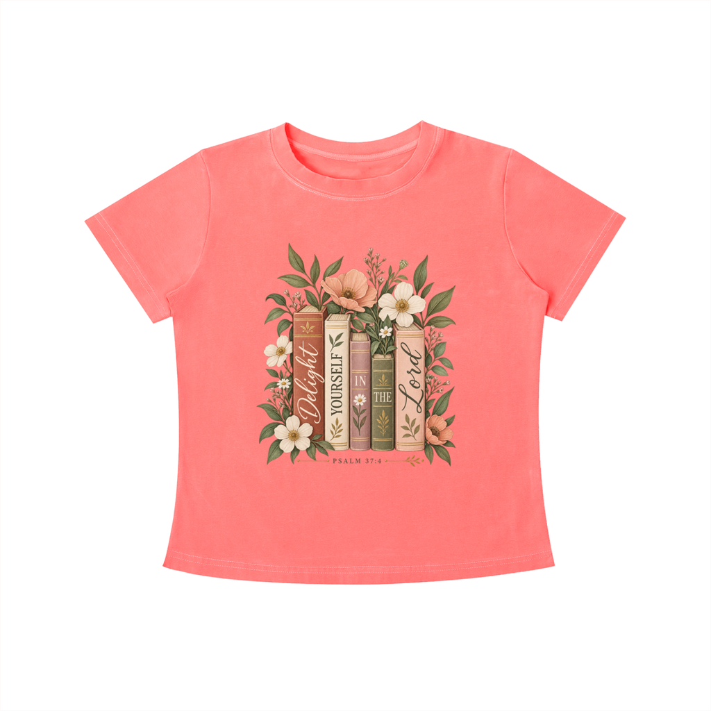 Delight Yourself in the Lord Vintage Wash Slim Fit T-shirt