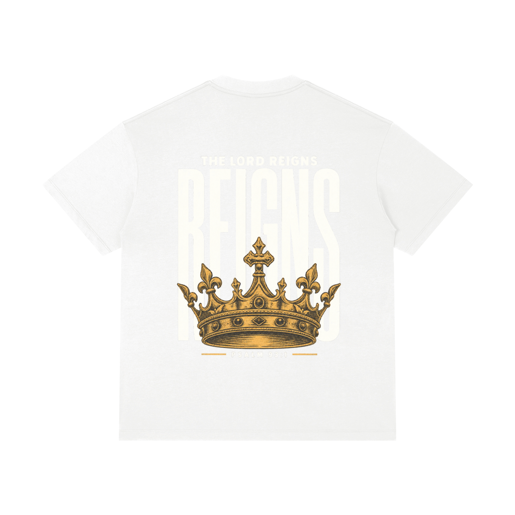 He Reigns Regular Fit Crewneck T-Shirt