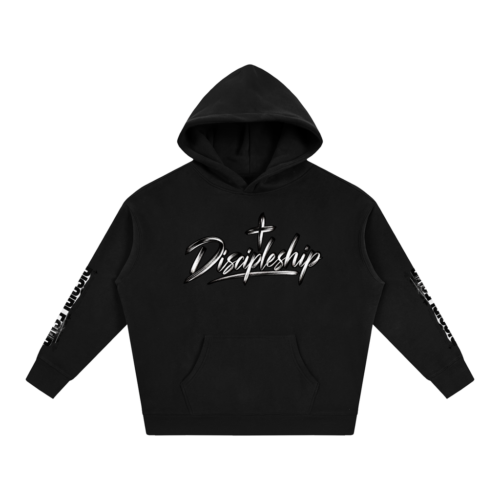 Discipleship Signature Oversize Fleeced Hoodie