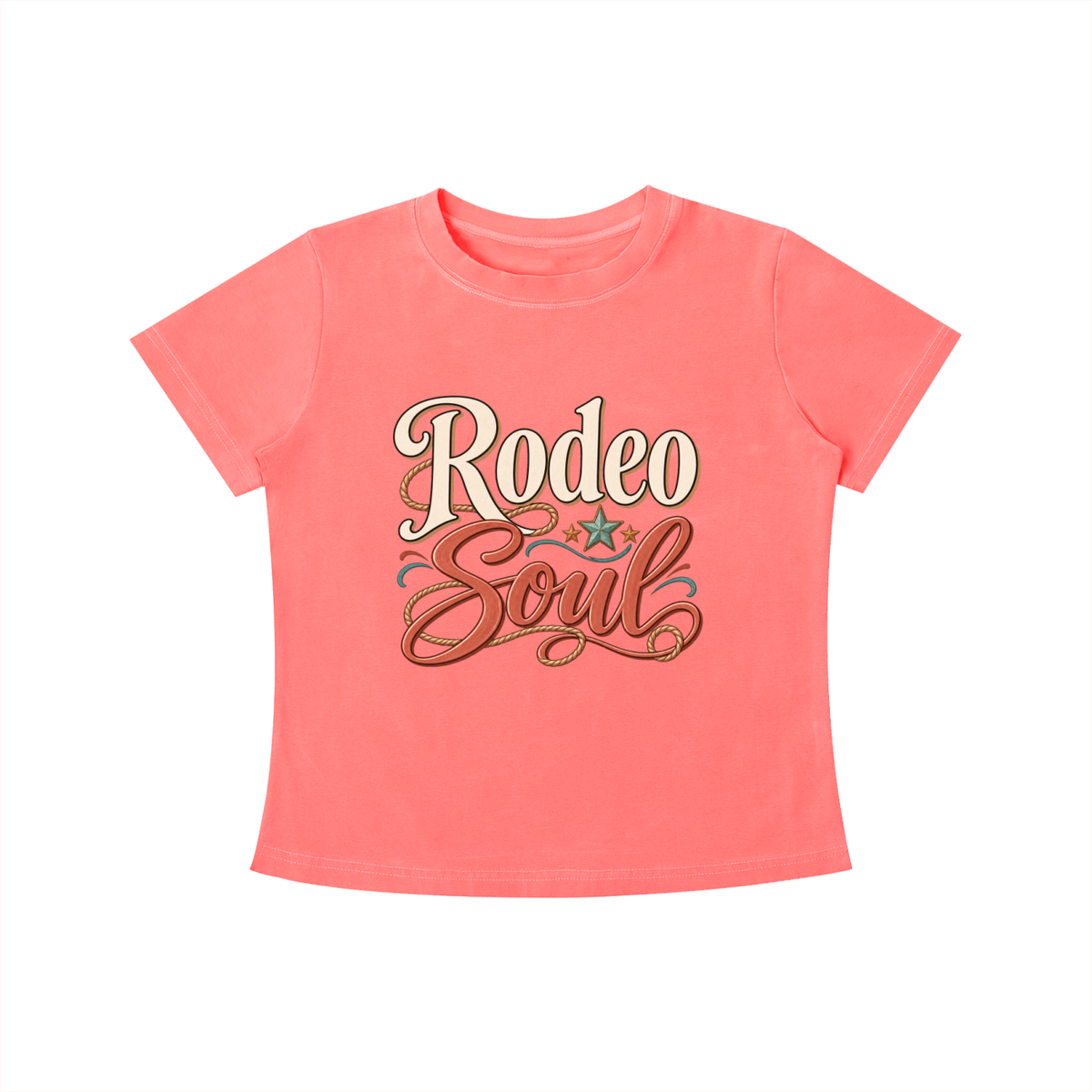Rodeo Soul Vintage Wash Slim Fit T-shirt
