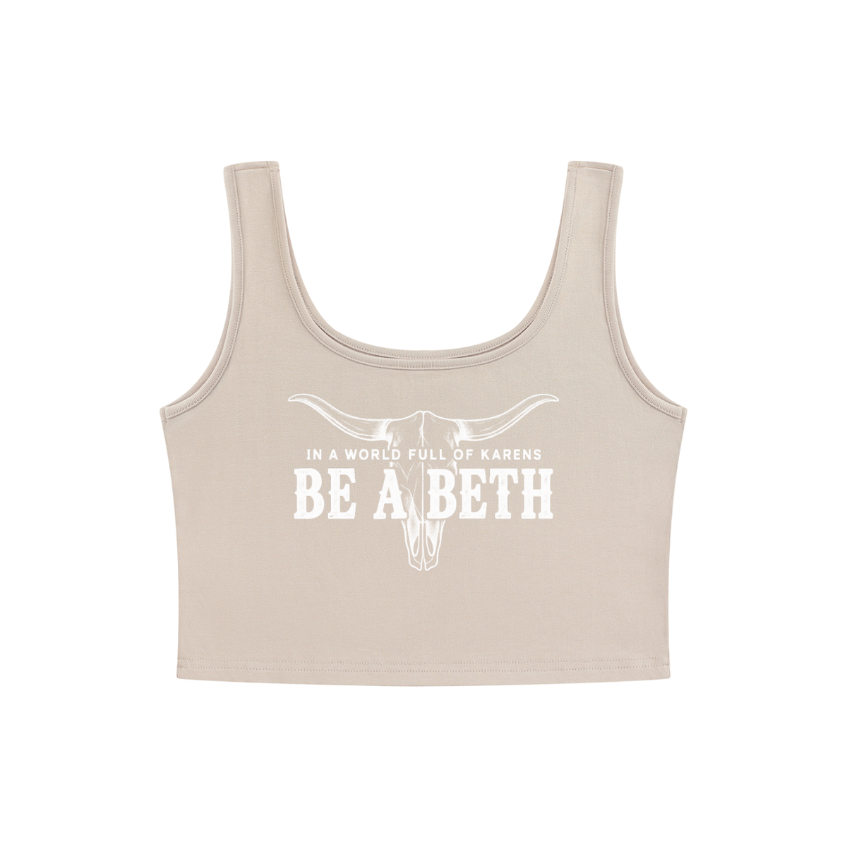 Be a Beth Women's Cropped Tank Top