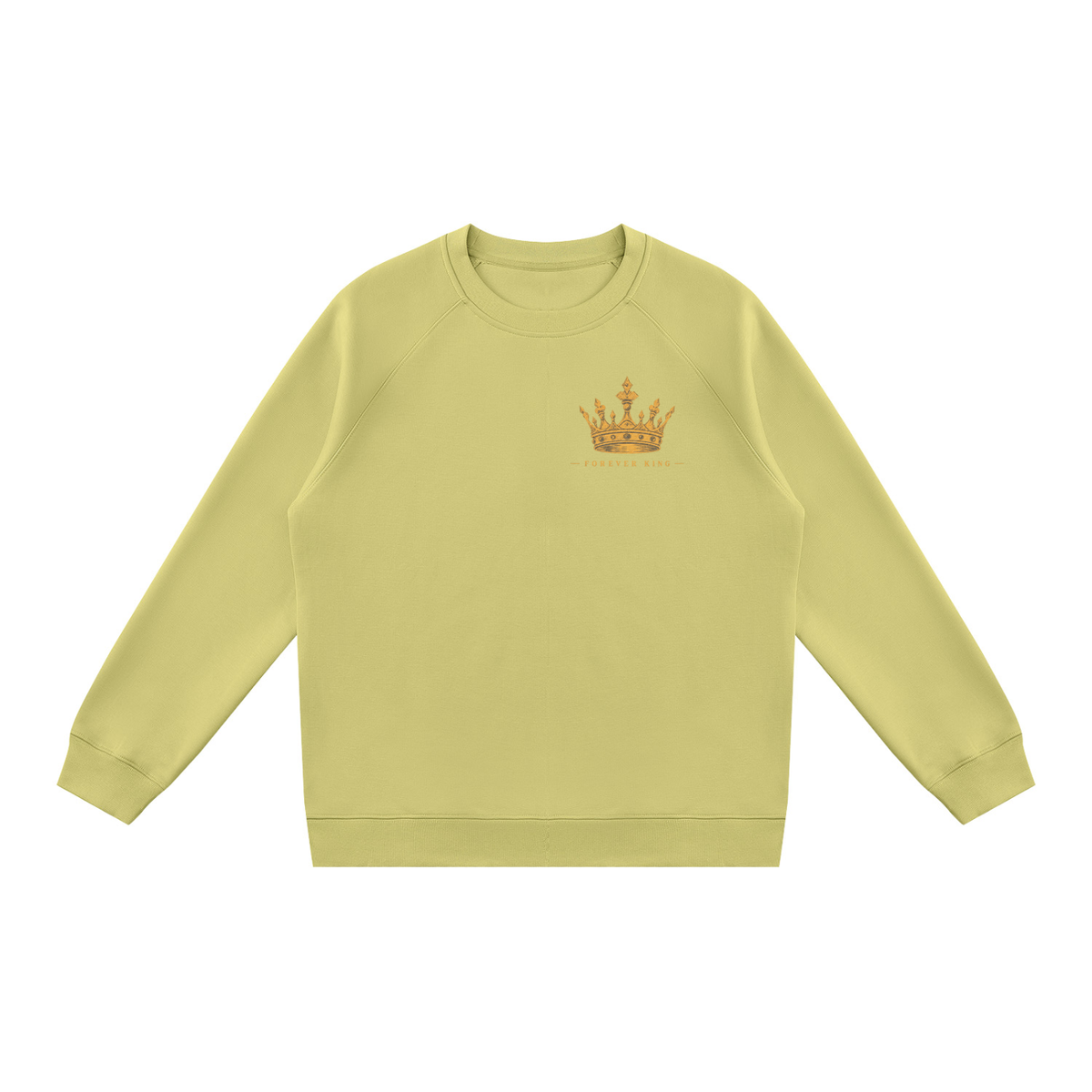Jesus Is King Men's Regular Fit Crewneck Sweatshirt