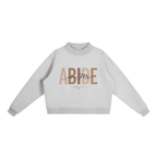 Abide Essential Fleece Mock-Neck Crew Sweatshirt
