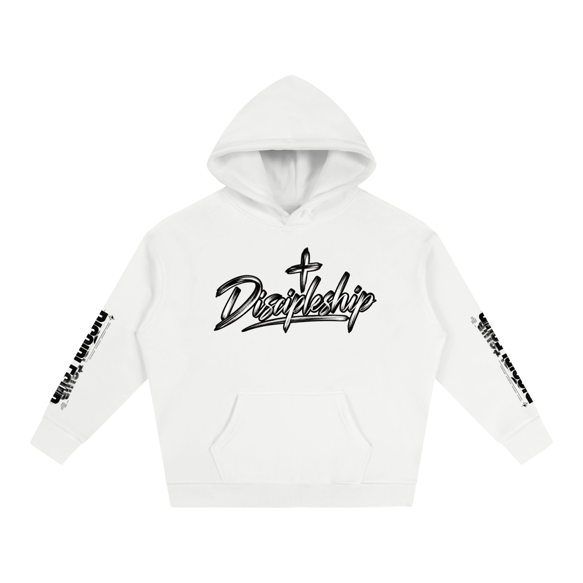 Discipleship Signature Oversize Fleeced Hoodie