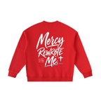 Mercy Rewrote Me Essential Fleece Kids' Crewneck Sweatshirt