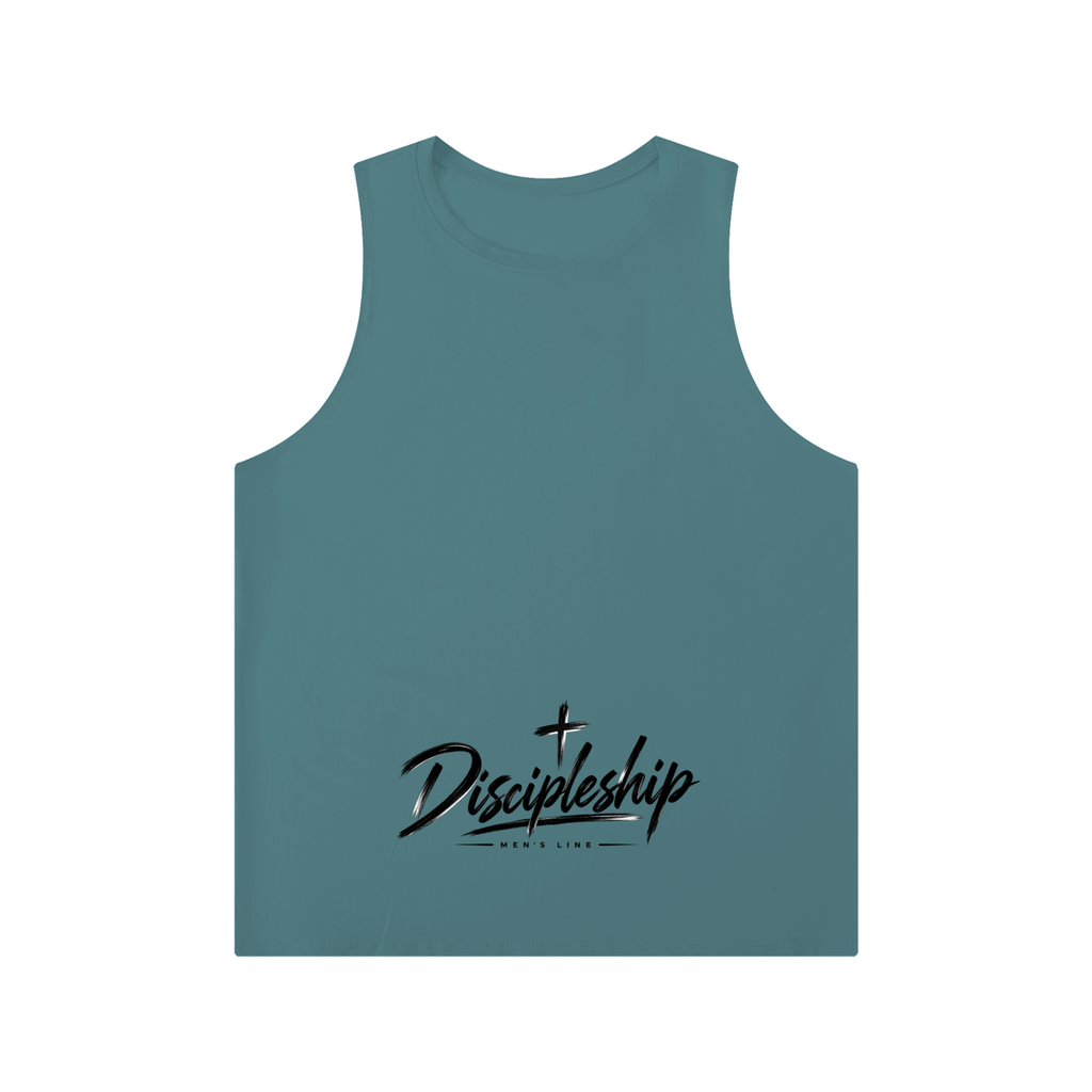 Discipleship Men’s Line Crewneck Tank Top