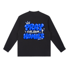 Pray for Your Homies Essential Crewneck Long-Sleeve