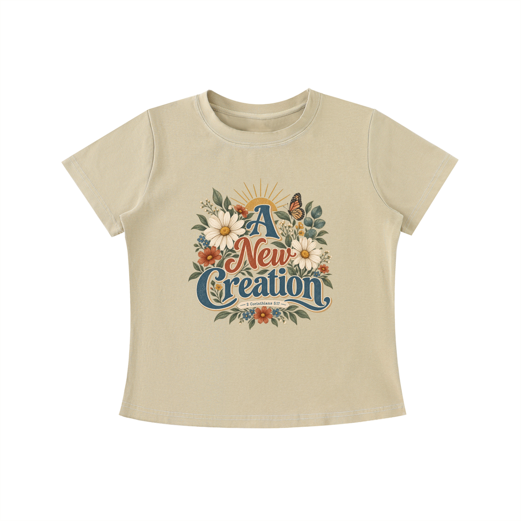 A New Creation Vintage Wash Slim Fit T-shirt