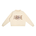 Abide Essential Fleece Mock-Neck Crew Sweatshirt