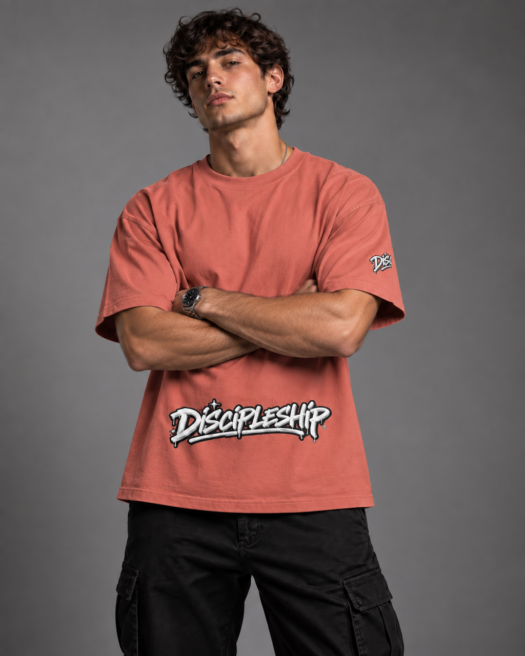 Discipleship Signature Tee Heavyweight Earth Tone T-Shirt