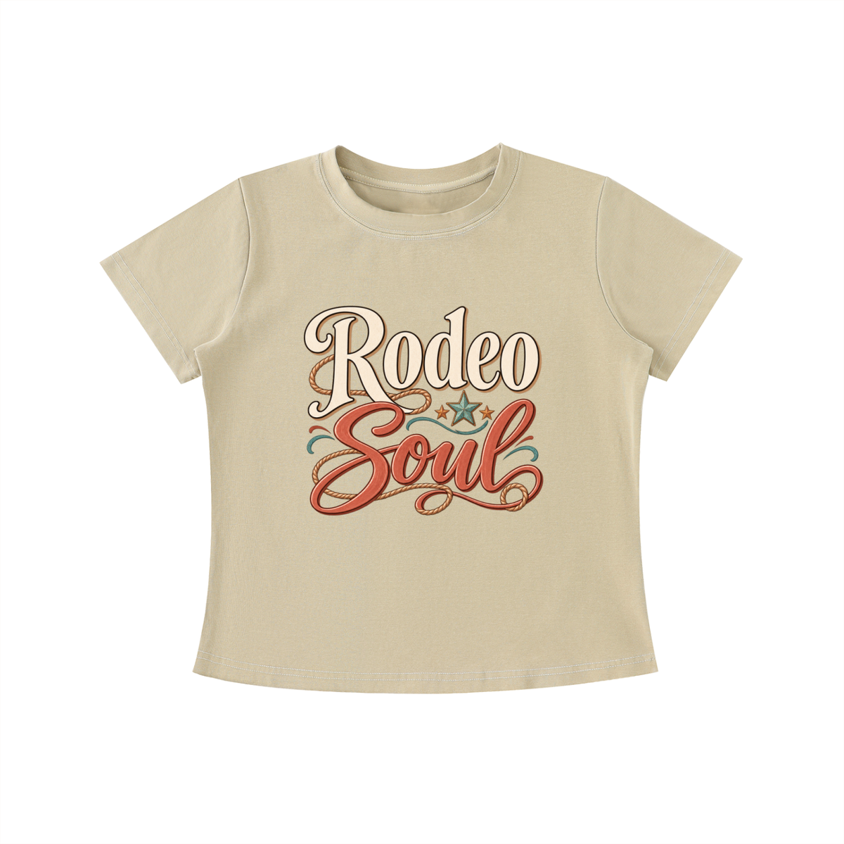 Rodeo Soul Vintage Wash Slim Fit T-shirt