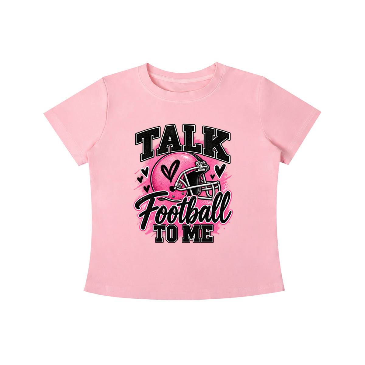 Talk Football to Me Vintage Wash Slim Fit T-shirt