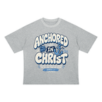 Anchored In Christ Unisex Drop Shoulder Cotton T-Shirt