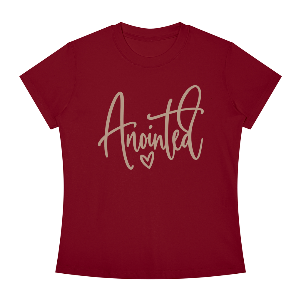 Anointed Women's Slim Fit Crewneck T-Shirt