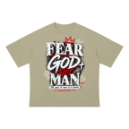 Fear God not Man Drop Shoulder Cotton T-Shirt