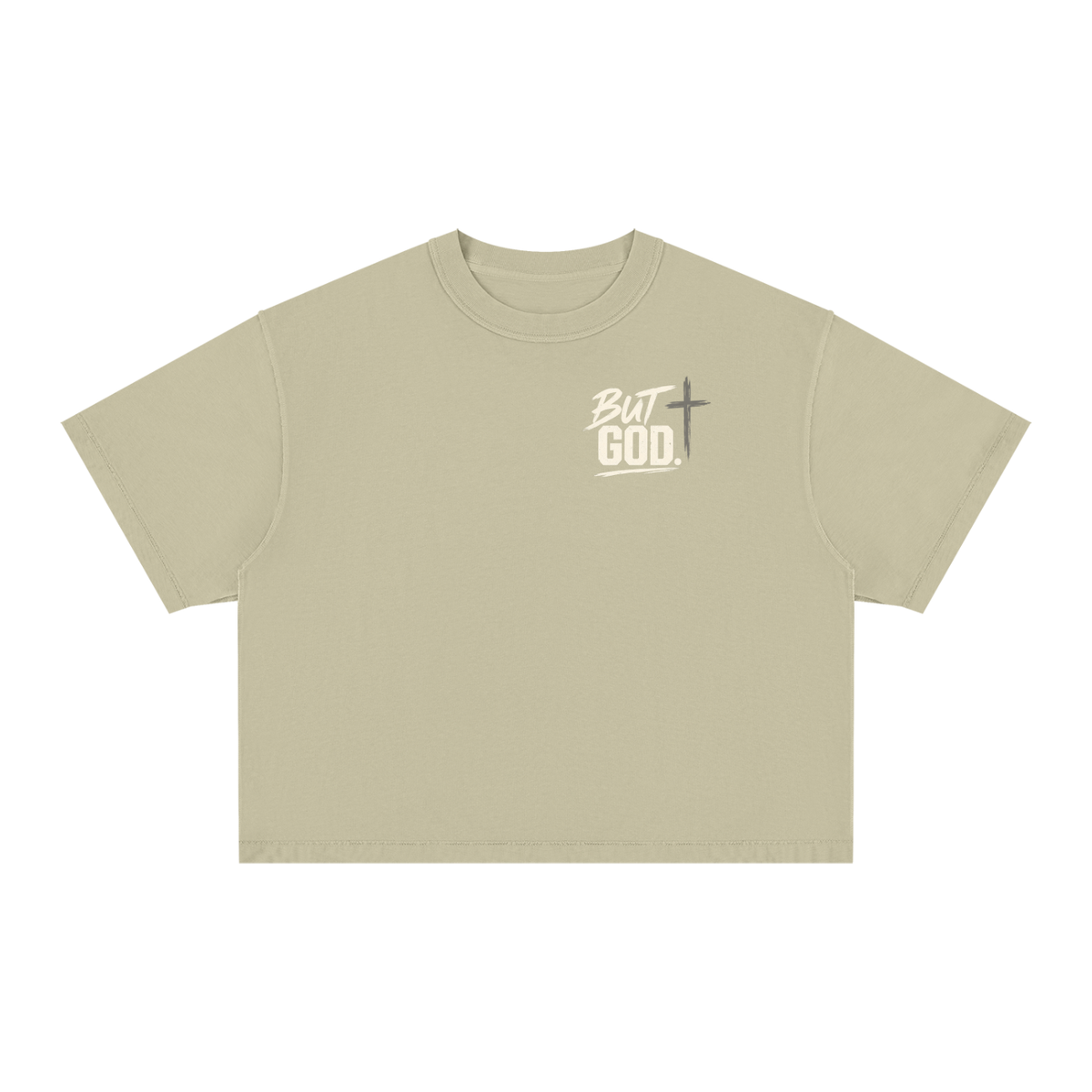 But God Vintage Wash Boxy T-Shirt