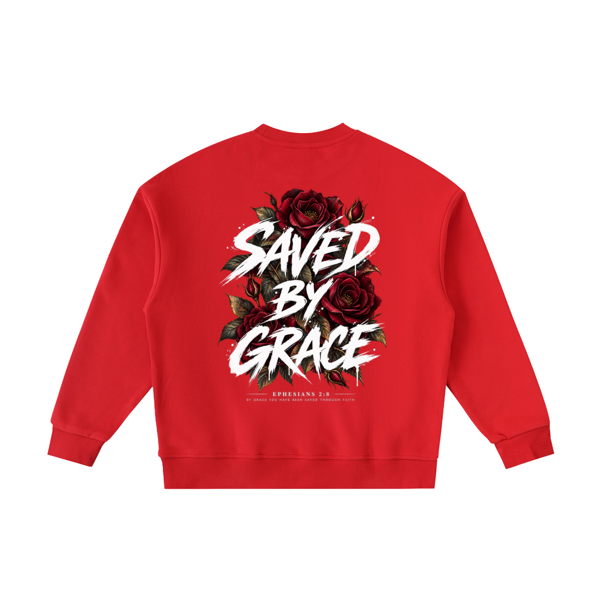 Saved by Grace Essential Fleece Kids' Crewneck Sweatshirt