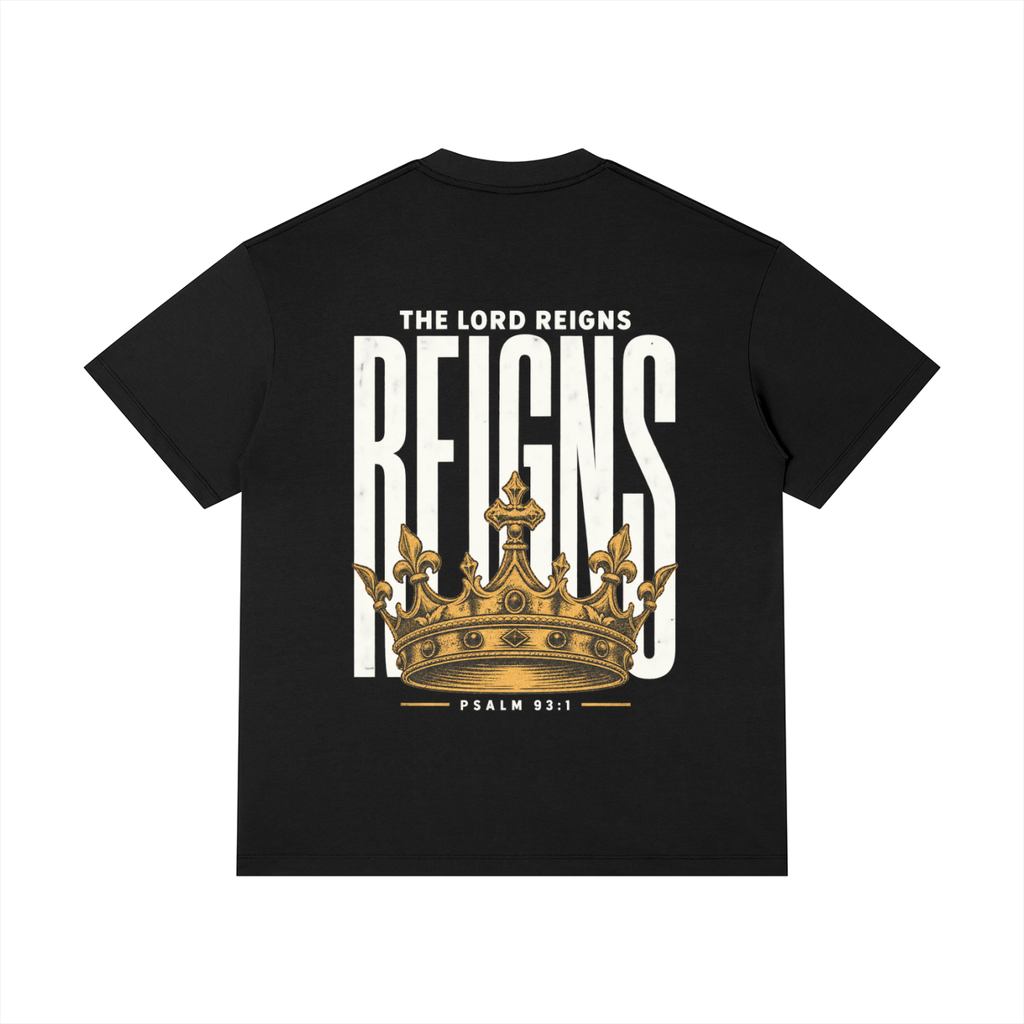 He Reigns Regular Fit Crewneck T-Shirt