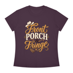 Front Porch Fringe Women's Slim Fit Crewneck T-Shirt