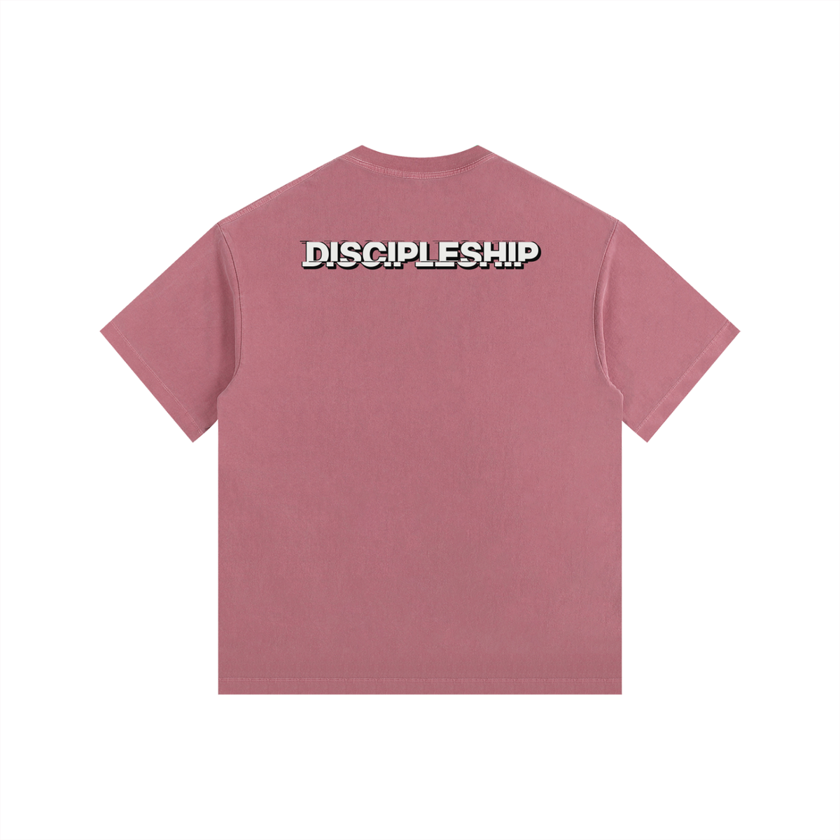 Discipleship Essential  Vintage Washed Oversized Cotton T-Shirt