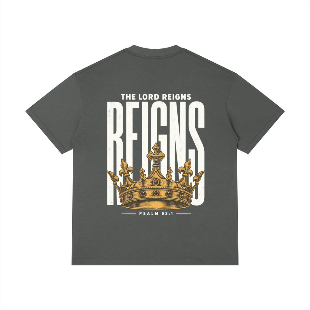 He Reigns Regular Fit Crewneck T-Shirt