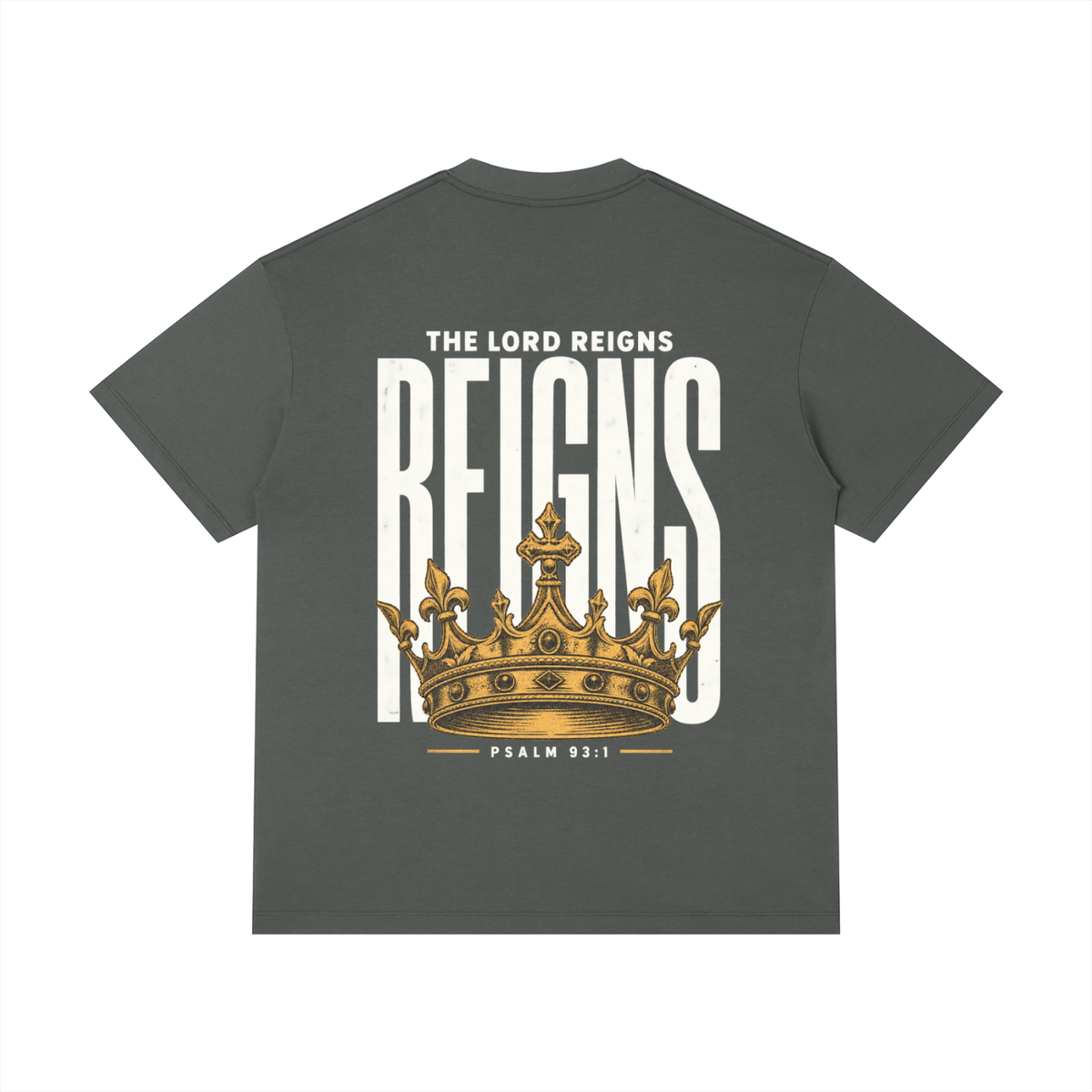 He Reigns Regular Fit Crewneck T-Shirt