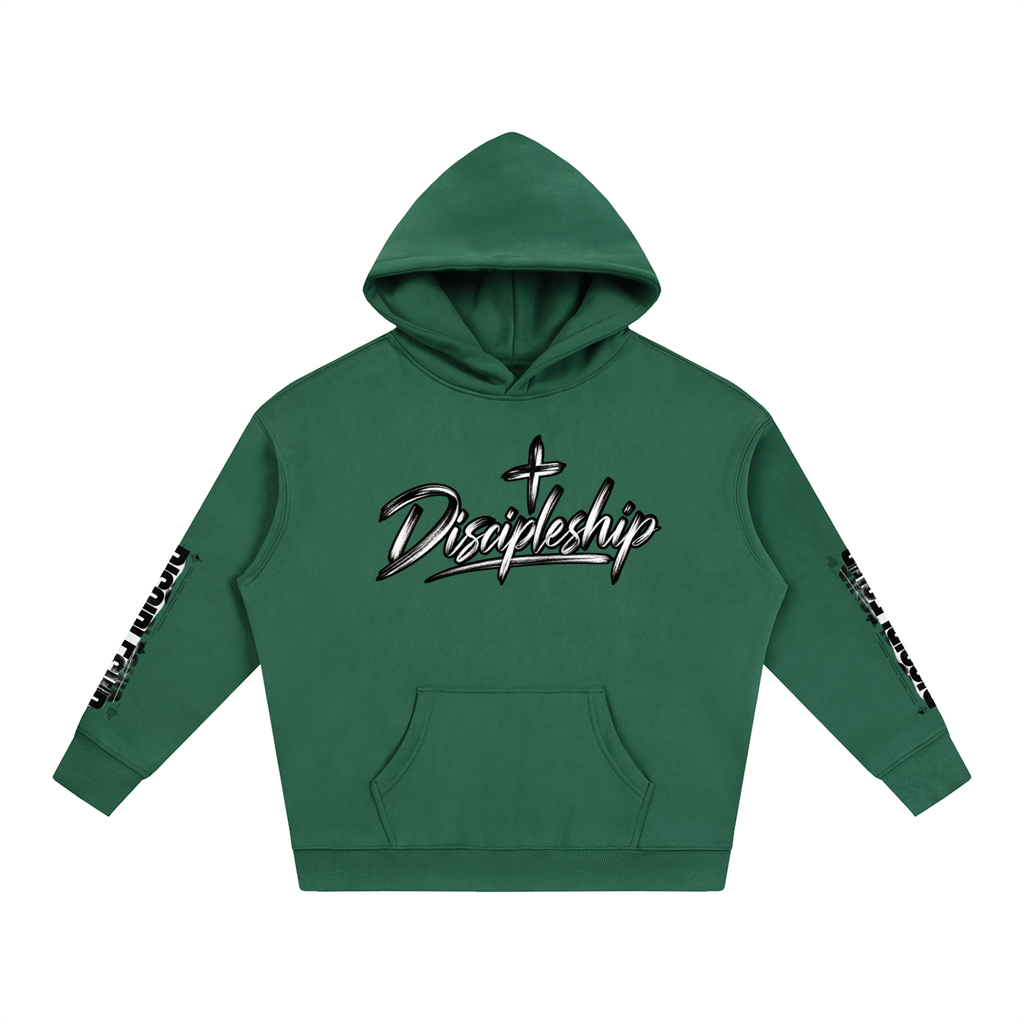 Discipleship Signature Oversize Fleeced Hoodie