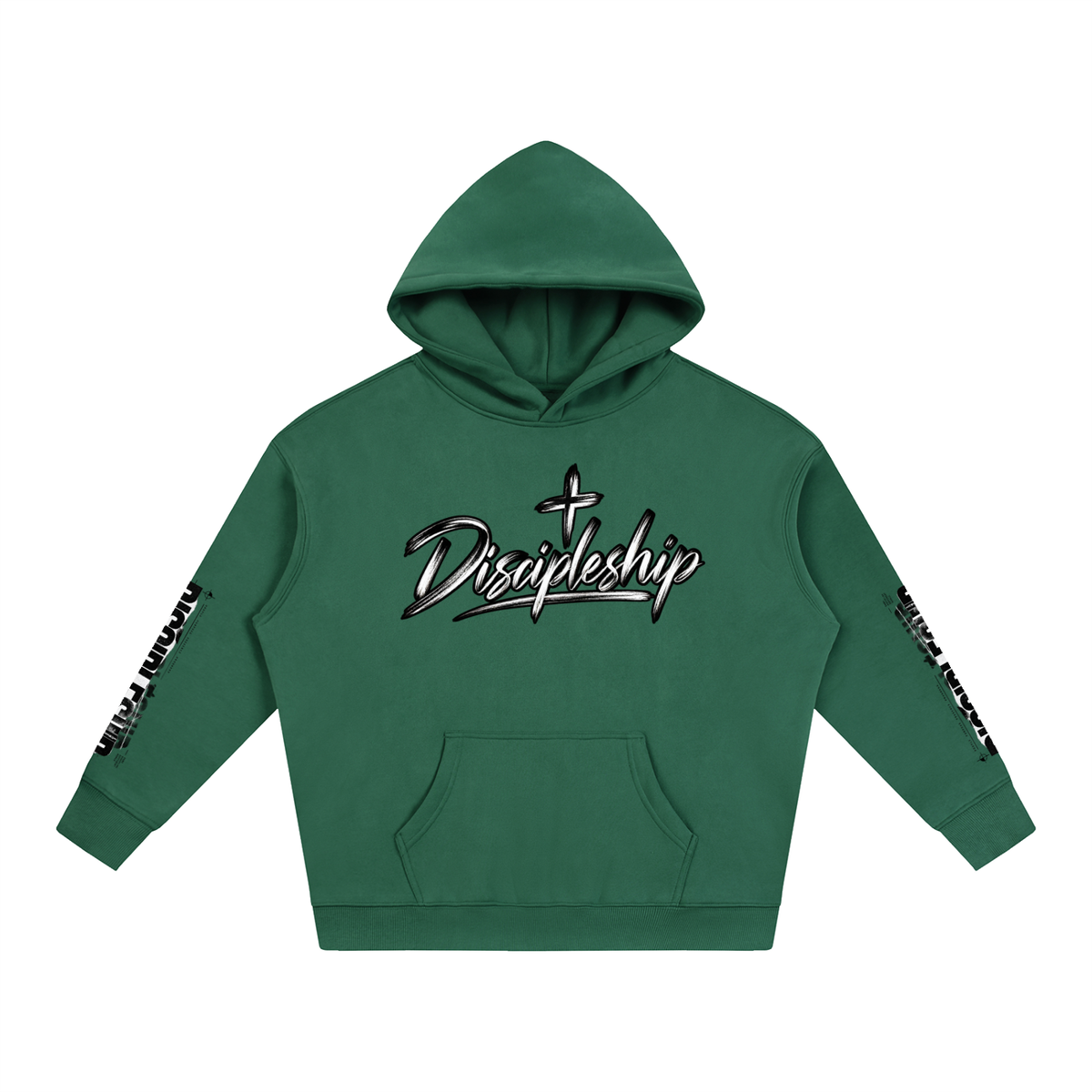 Discipleship Signature Oversize Fleeced Hoodie