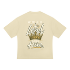 WWJD Green & Gold Mens Heavyweight Oversized T-Shirt