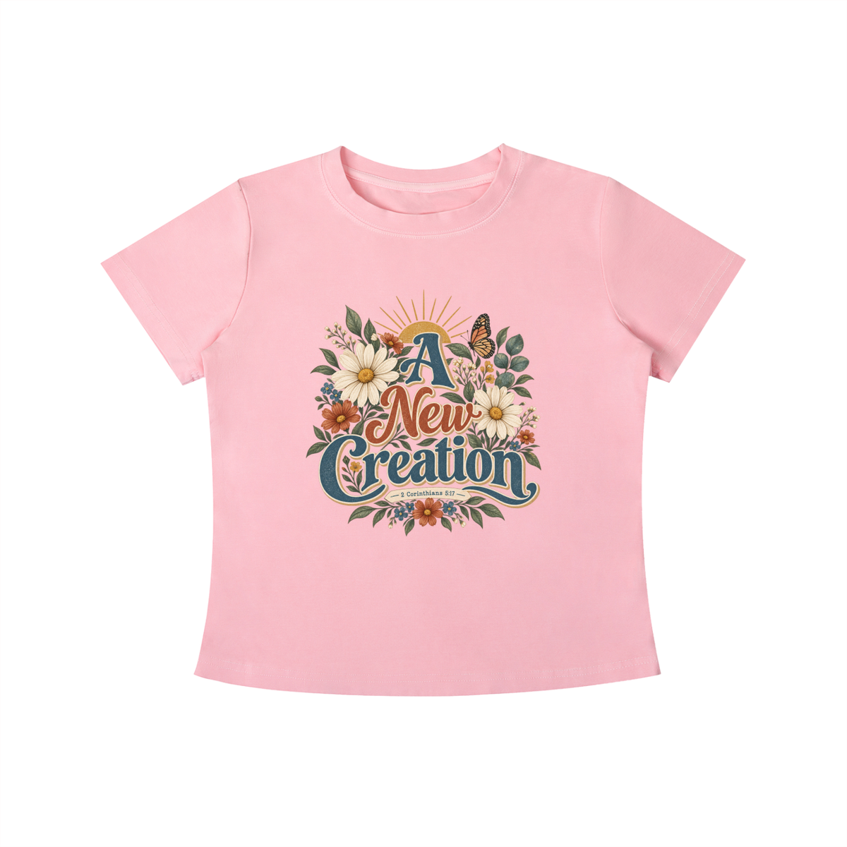A New Creation Vintage Wash Slim Fit T-shirt