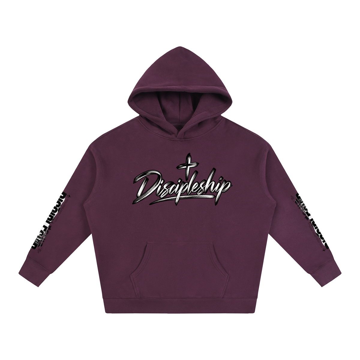 Discipleship Signature Oversize Fleeced Hoodie