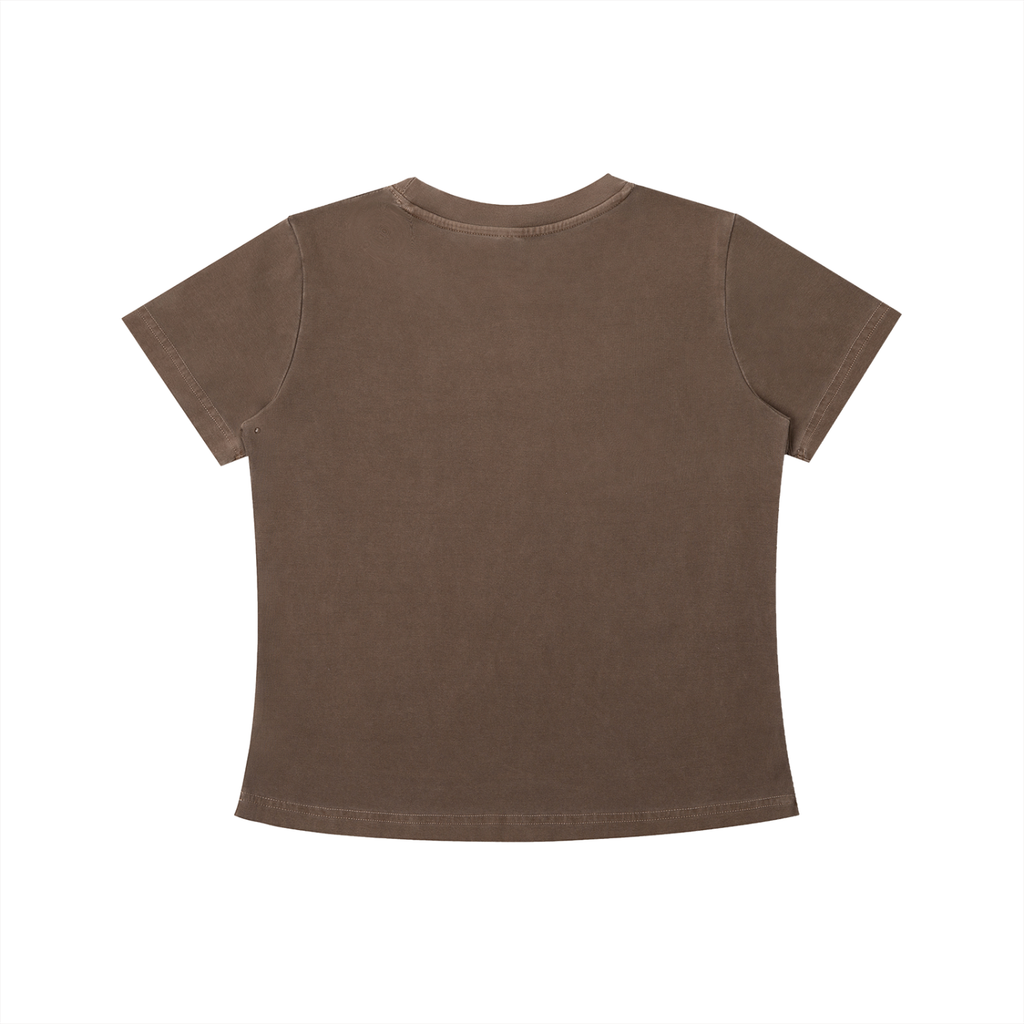 Halloween Moon Vintage Wash Slim Fit T-shirt