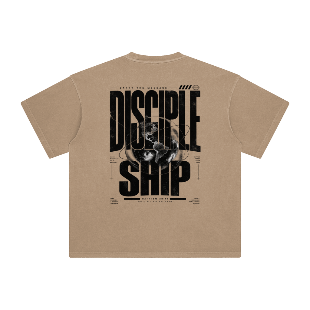 Discipleship Carry the Mission Enzyme Washed T-Shirt