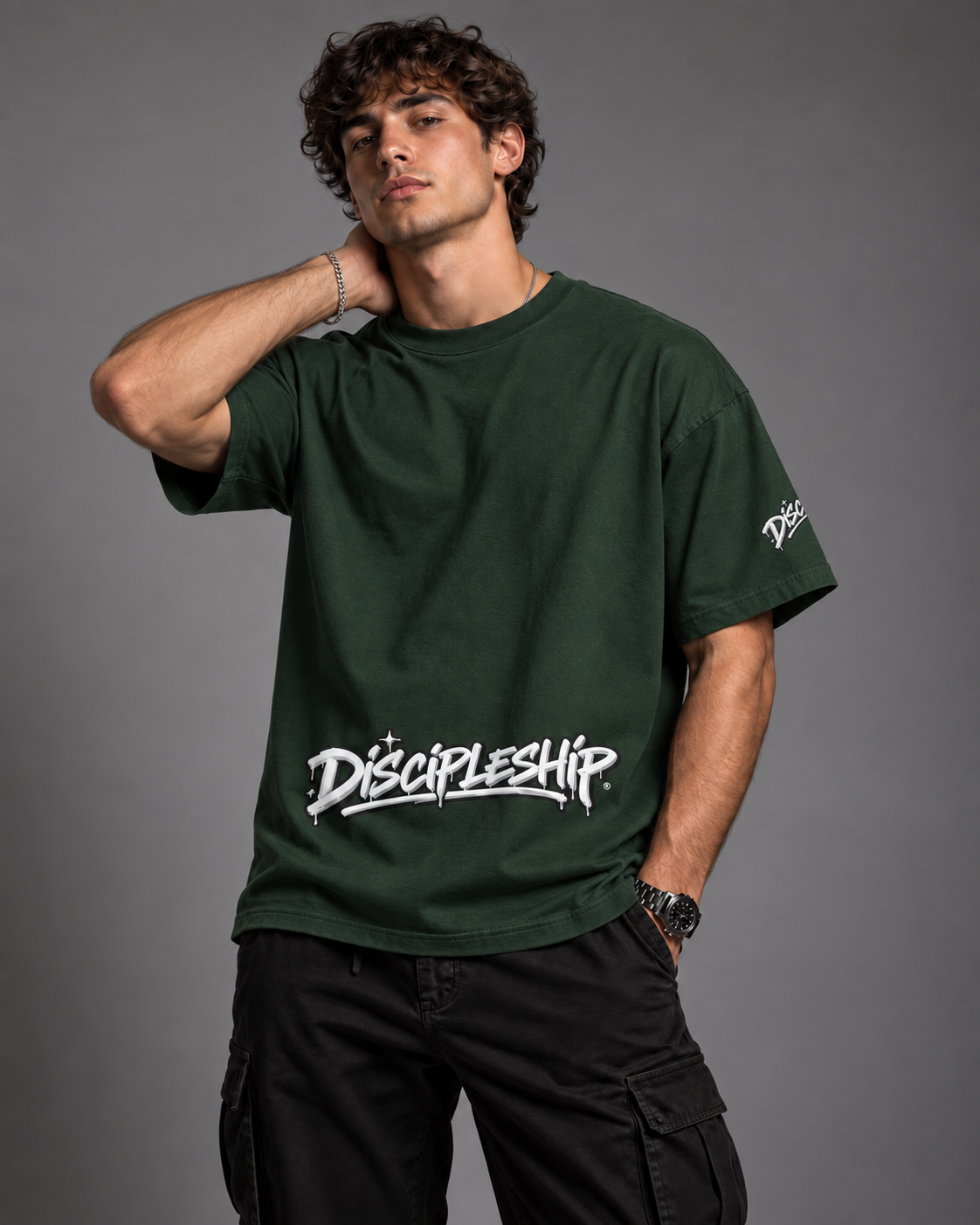 Discipleship Signature Tee Heavyweight Earth Tone T-Shirt