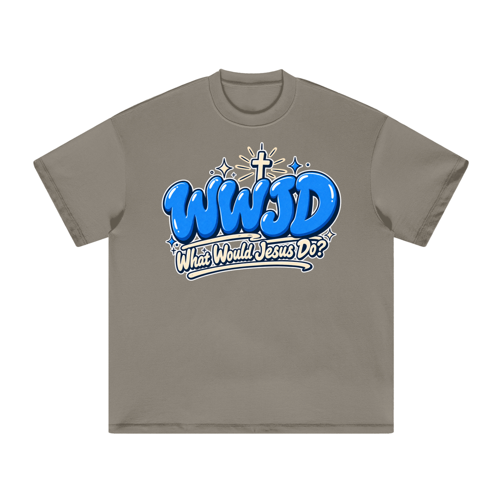 WWJD Heavyweight Earth Tone T-Shirt