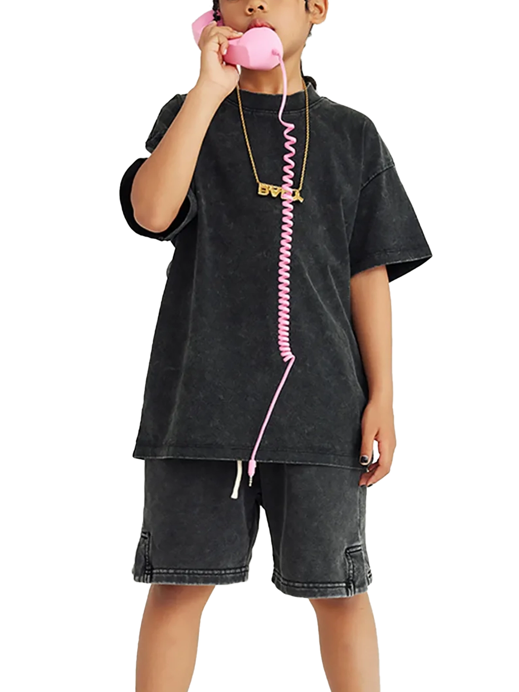 Let Your Light Shine Snow Washed Kids' T-Shirt