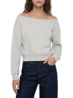 Be Still and Know Women's Off-Shoulder Sweatshirt
