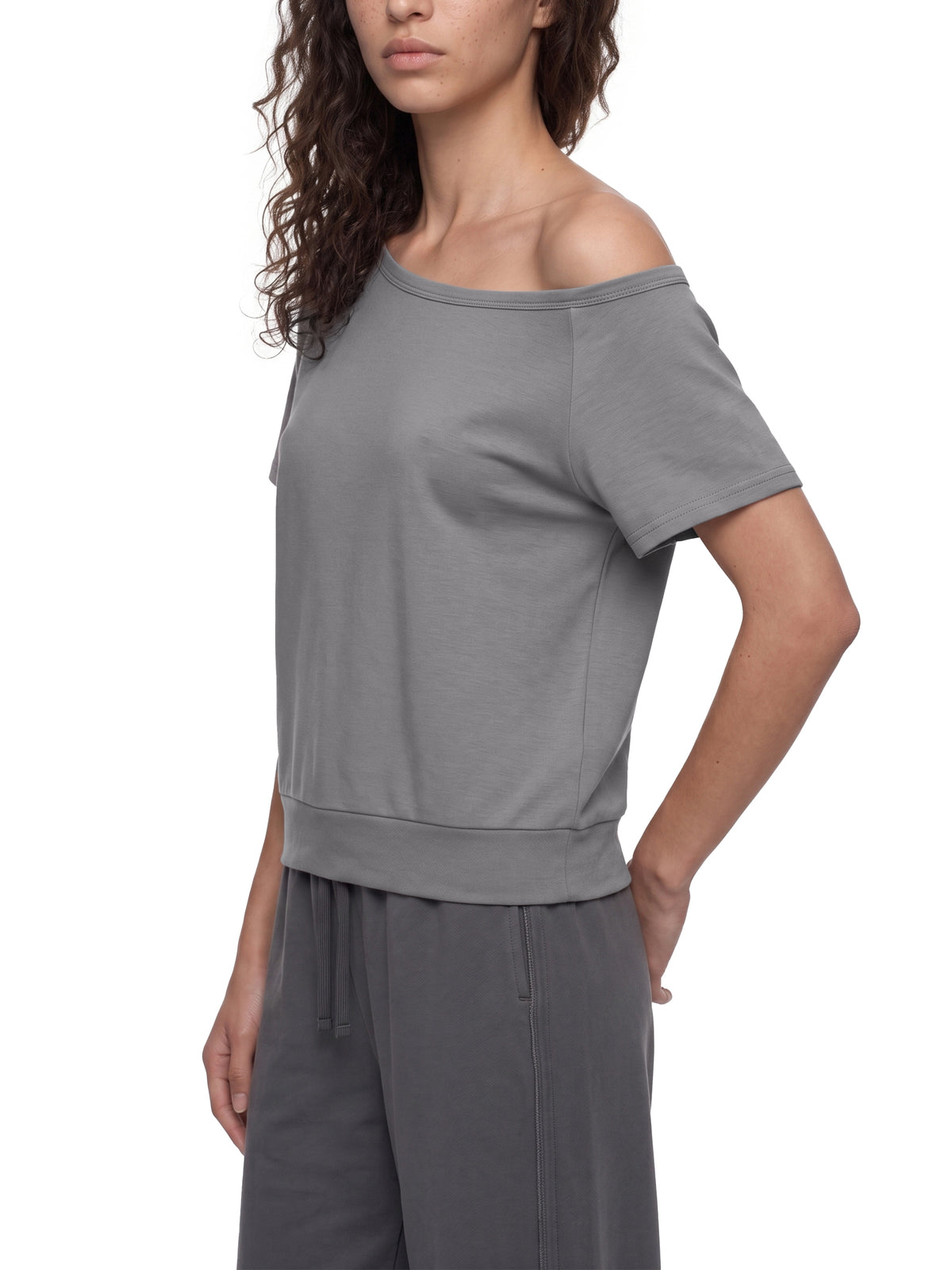 Lets go Girls Women's Off-the-Shoulder T-Shirt